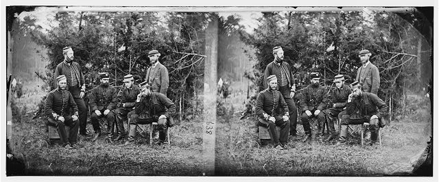[Yorktown, Va., vicinity. English officers, Camp Winfield...