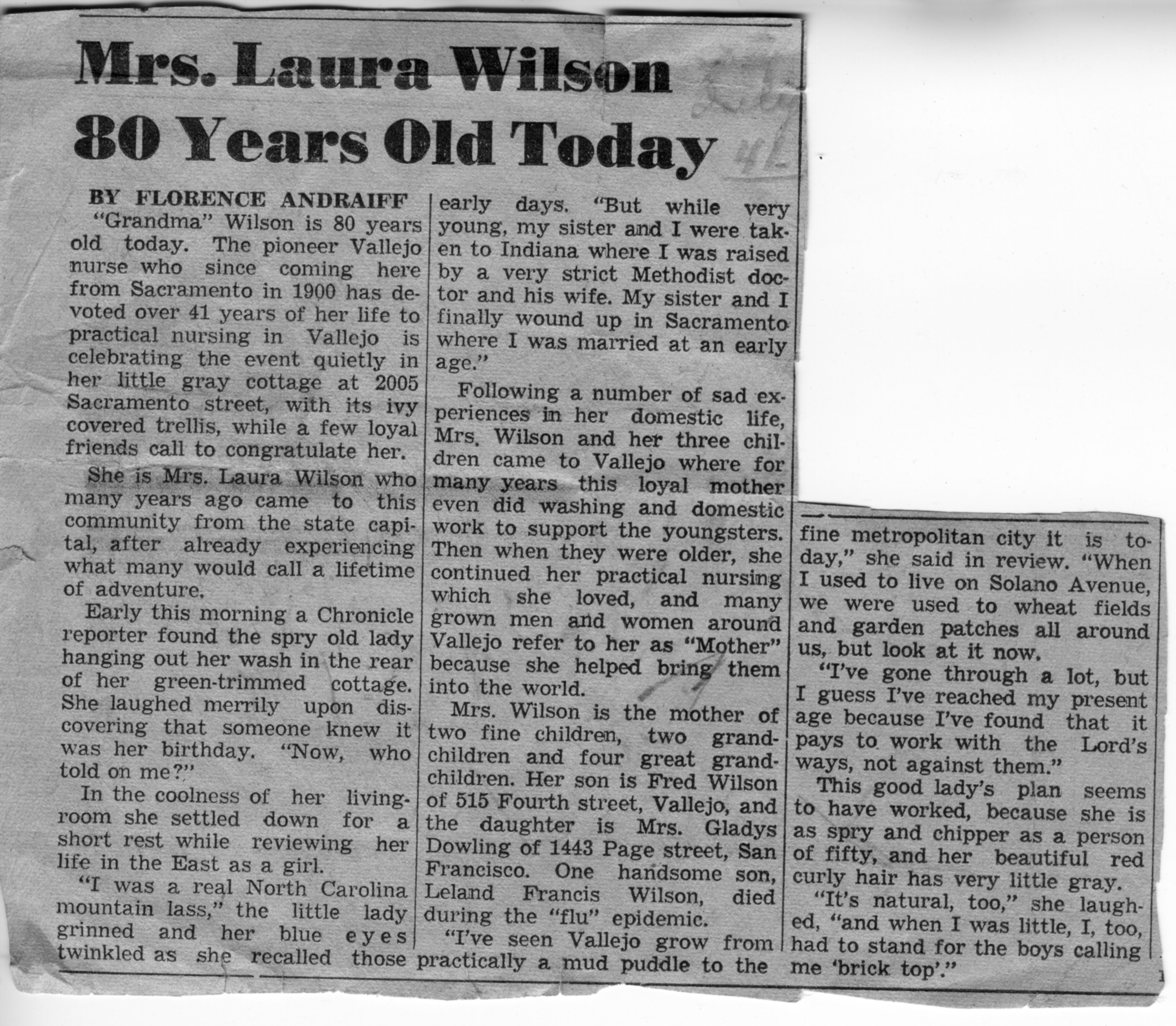 Laura Wilson
