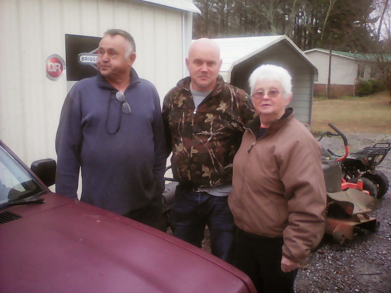 Eddie, Brian, & Linda Bruce