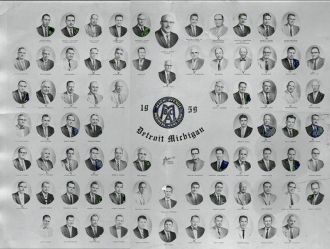 Mack Avenue Business Men's Club - Detroit Michigan 1959