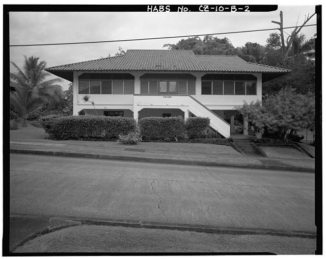 View of southwest side, facing northeast. - Albrook Air...