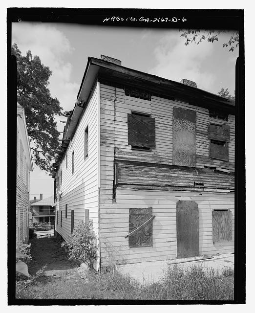 View of rear and West side - Martin Luther King, Jr....