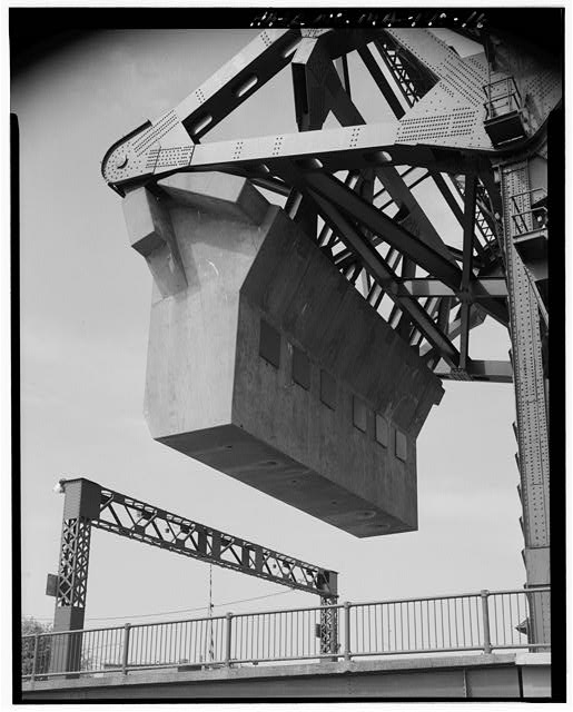 16. View showing scale of counterweight in relationship...