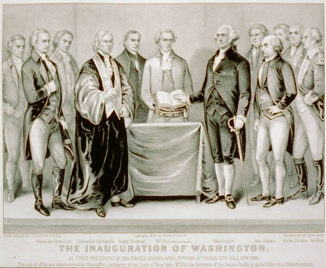 The Inauguration of George Washington