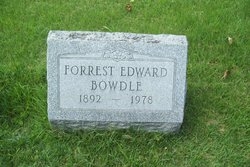 Forrest Bowdle gravesite