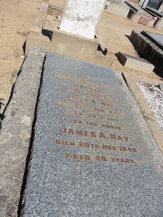 Grave of James & Rachael Hay 