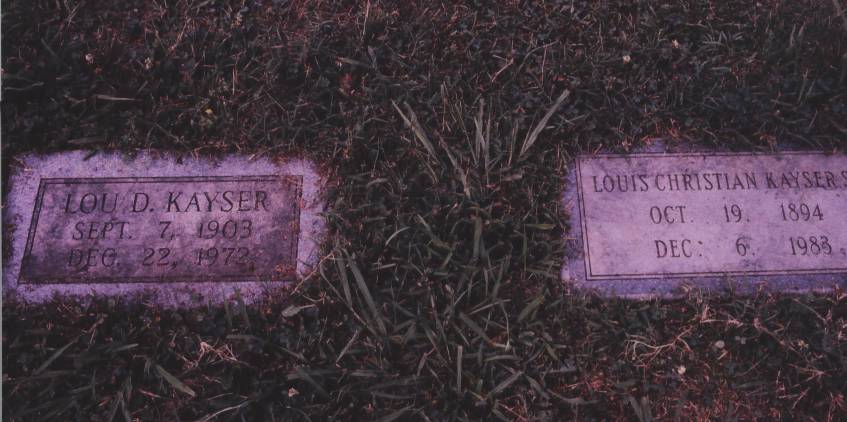 Kayser, Louis C. & Lou D.