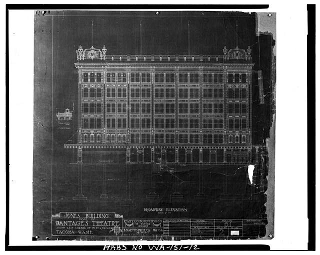 12. Photocopy of drawing (Original in the possession of...