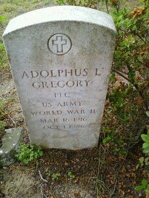 Adolphus L. Gregory gravesite