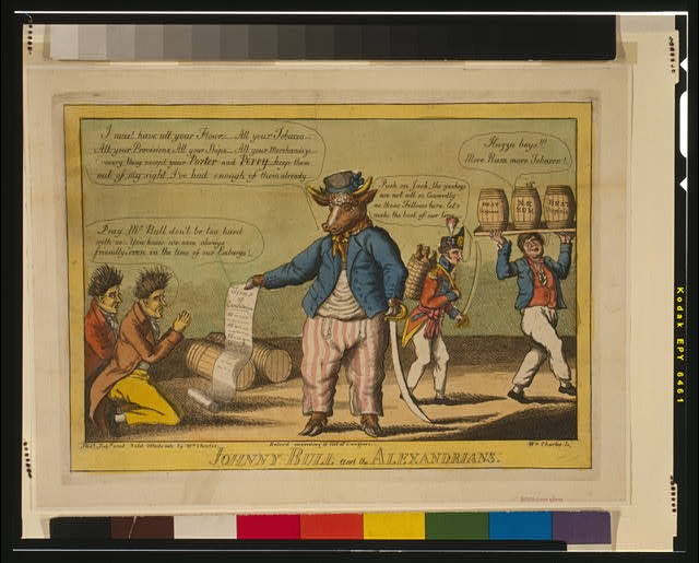 Johnny Bull and the Alexandrians / Wm Charles, Ssc.