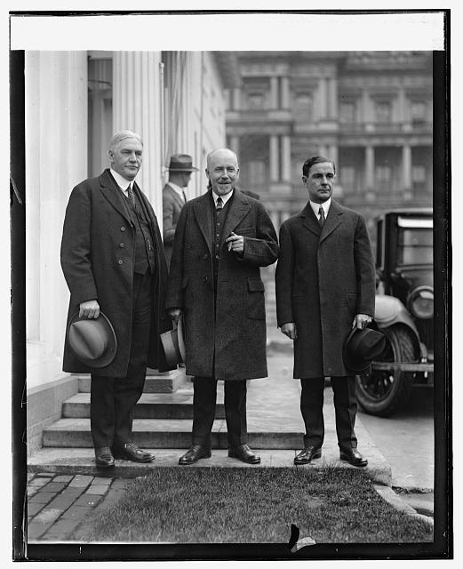 Sen. J.W. Herreld, John Fields, and Sen. Wm. B. Pine,...
