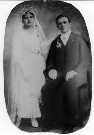 Gus & Hennrietta Weimann, 1917