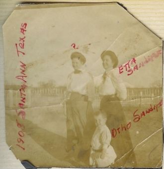Etta Ann Sandifer and Son Otho 1908