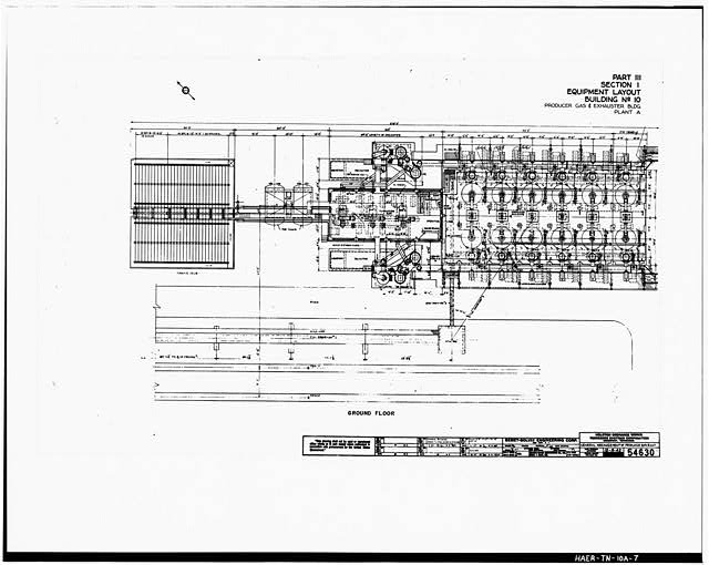 7. Photograph of a line drawing. 'PART III, SECTION 1,...