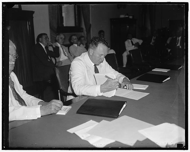 Virginia Senator. Washington D.C. July 9. Senator Harry...