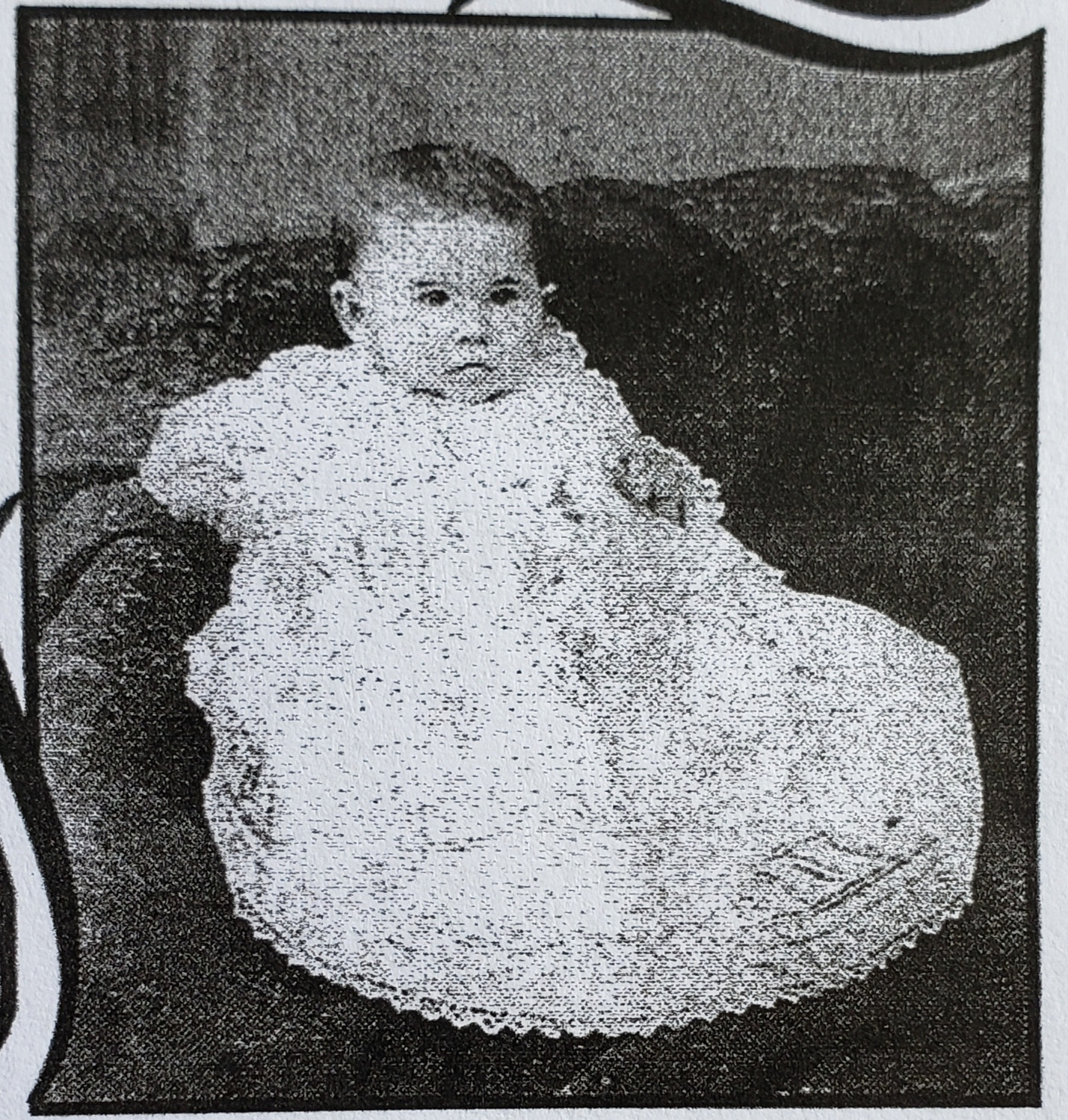 Etta May Pettinger Dufford as a Toddler 