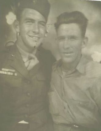 MY DAD ALVIN CURTIS BLACK IN THE SUIT AND HIS BROTHER IN LAW MR MC CALL