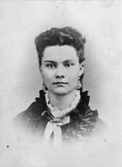 Portrait of an unknown young woman