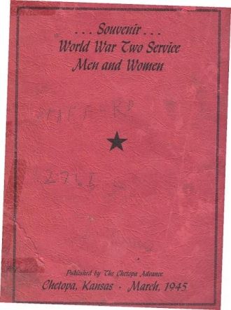 ted stafford's Army Book, Kansas