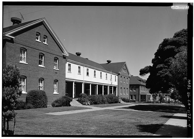 4. GENERAL EXTERIOR VIEW OF BARRACKS FROM SOUTH -...