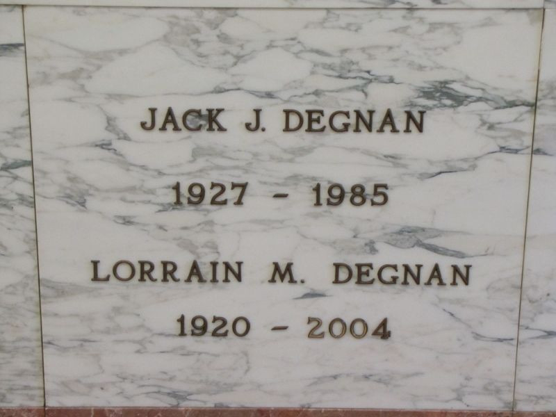 Lorrain M. Degnan Gravesite