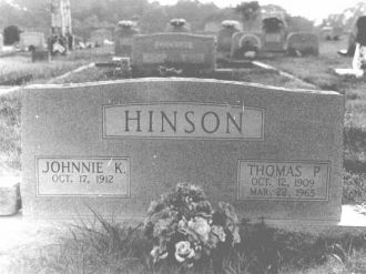 Hinson Headstone