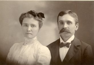 Vista Liggett & James S. Ache wedding 1891