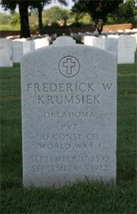 fredrick wilder krumsiek