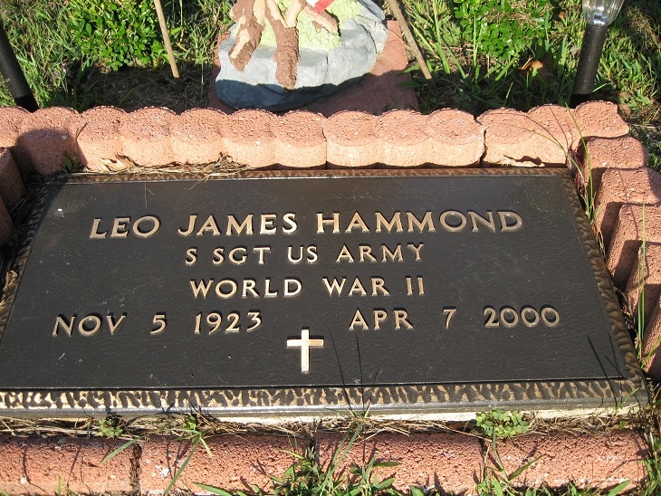 Leo James Hammond gravesite
