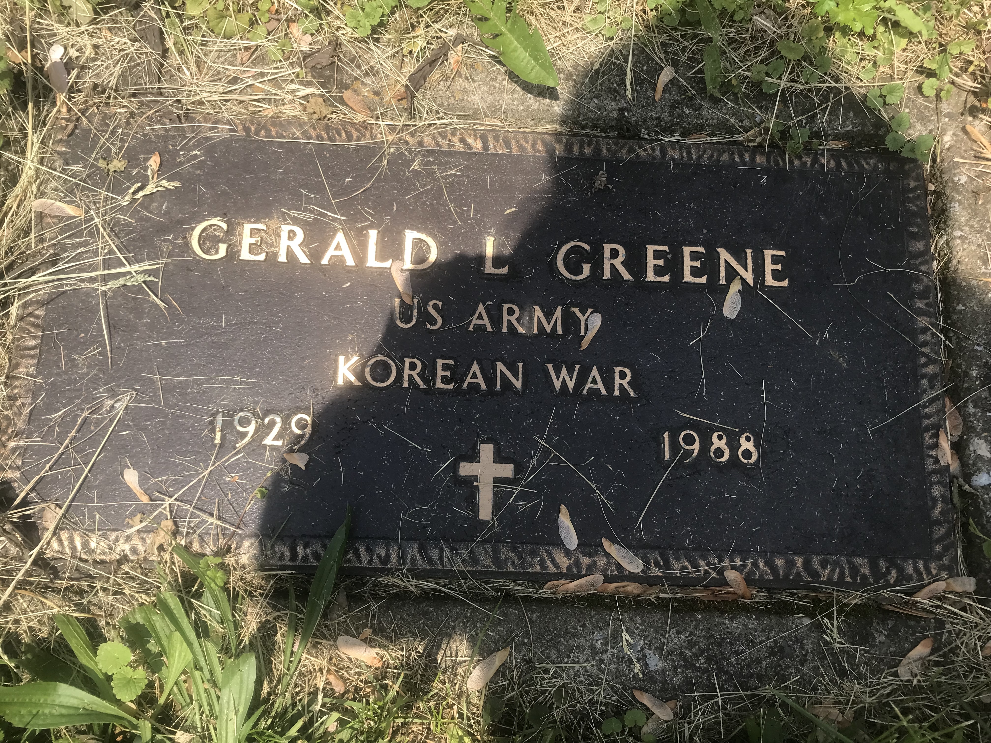 Gerald L Greene Gravesite