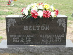 Harlan Helton’s Headstone 
