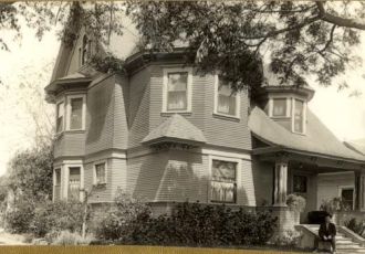 Levi P. Henrickson and Mary (Spotts) home in CA