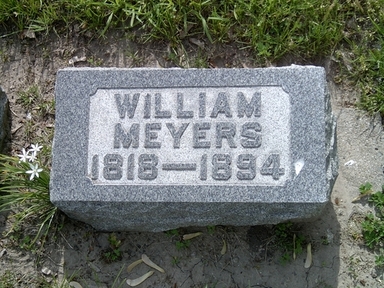 William Conrad Frederick Meyer gravestone
