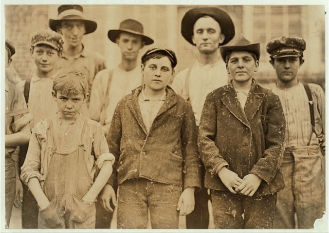 Payne Cotton Mill, Macon, Ga. Boy with hands in pockets...