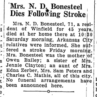 Chlista  E. Mathews Obituary