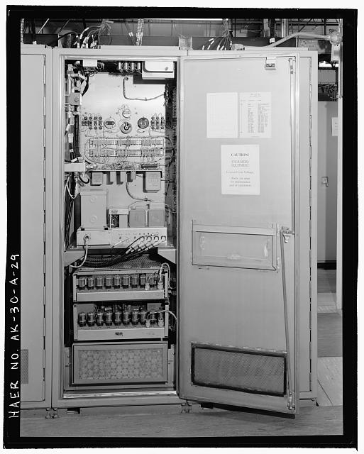 29. View of typical radio frequency monitor group...