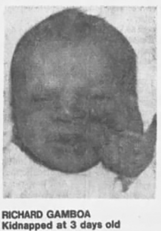 Richard Gamboa, kidnapped infant