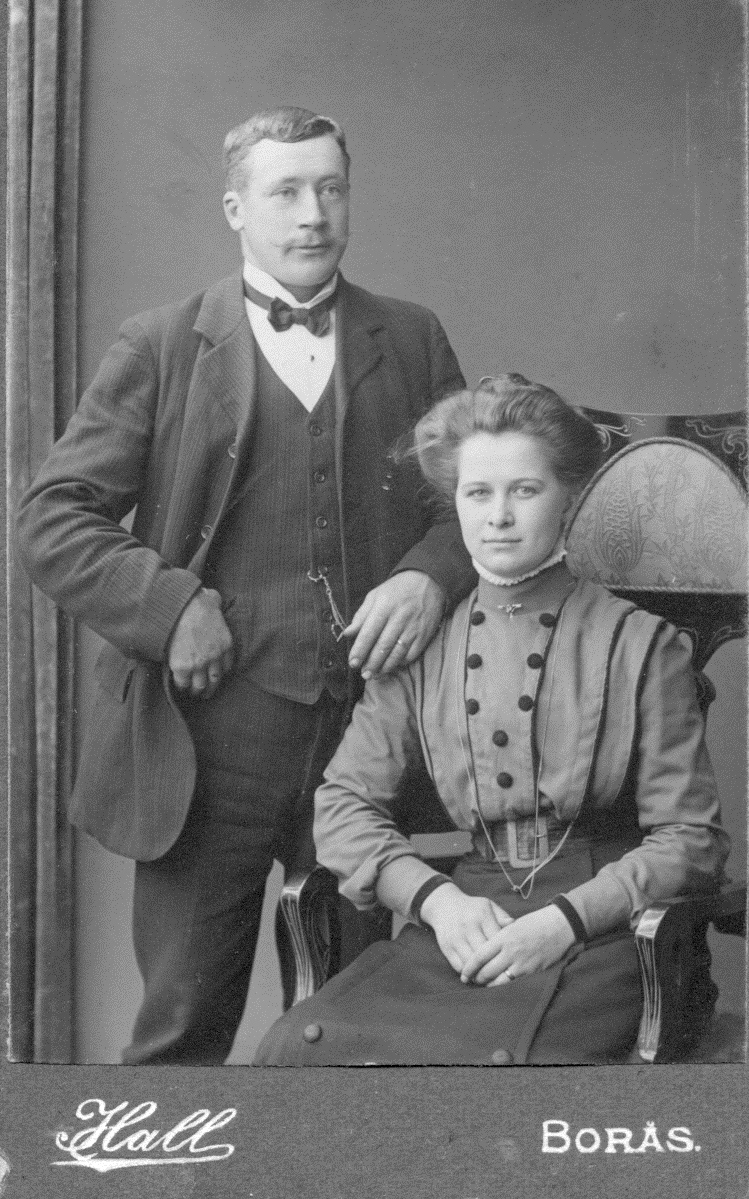Unknown Swedish Couple, 1800's