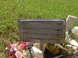 Janet Denise Alexander gravesite