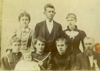 John Byron Ady family 1893