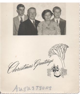 Augustson Family Christmas Card