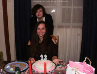 C.J. Watters and Brittany Tuttle, 2019