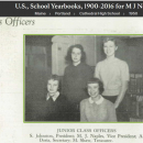 Mary Jane Napolitano (Naples) Ashley--U.S., School Yearbooks, 1900-2016(1950)Class Officers