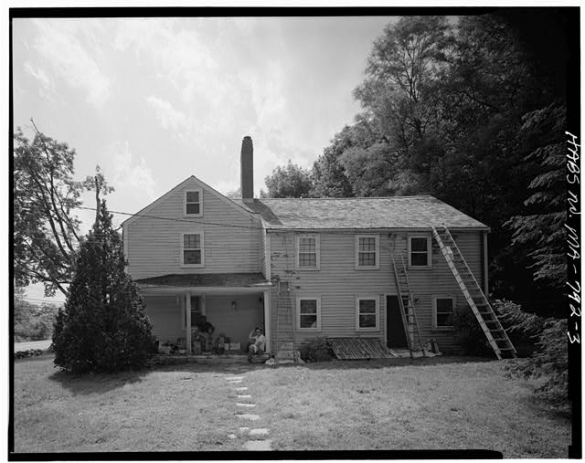 3. VIEW OF EAST (SIDE) ELEVATION - Daniel Taylor House,...