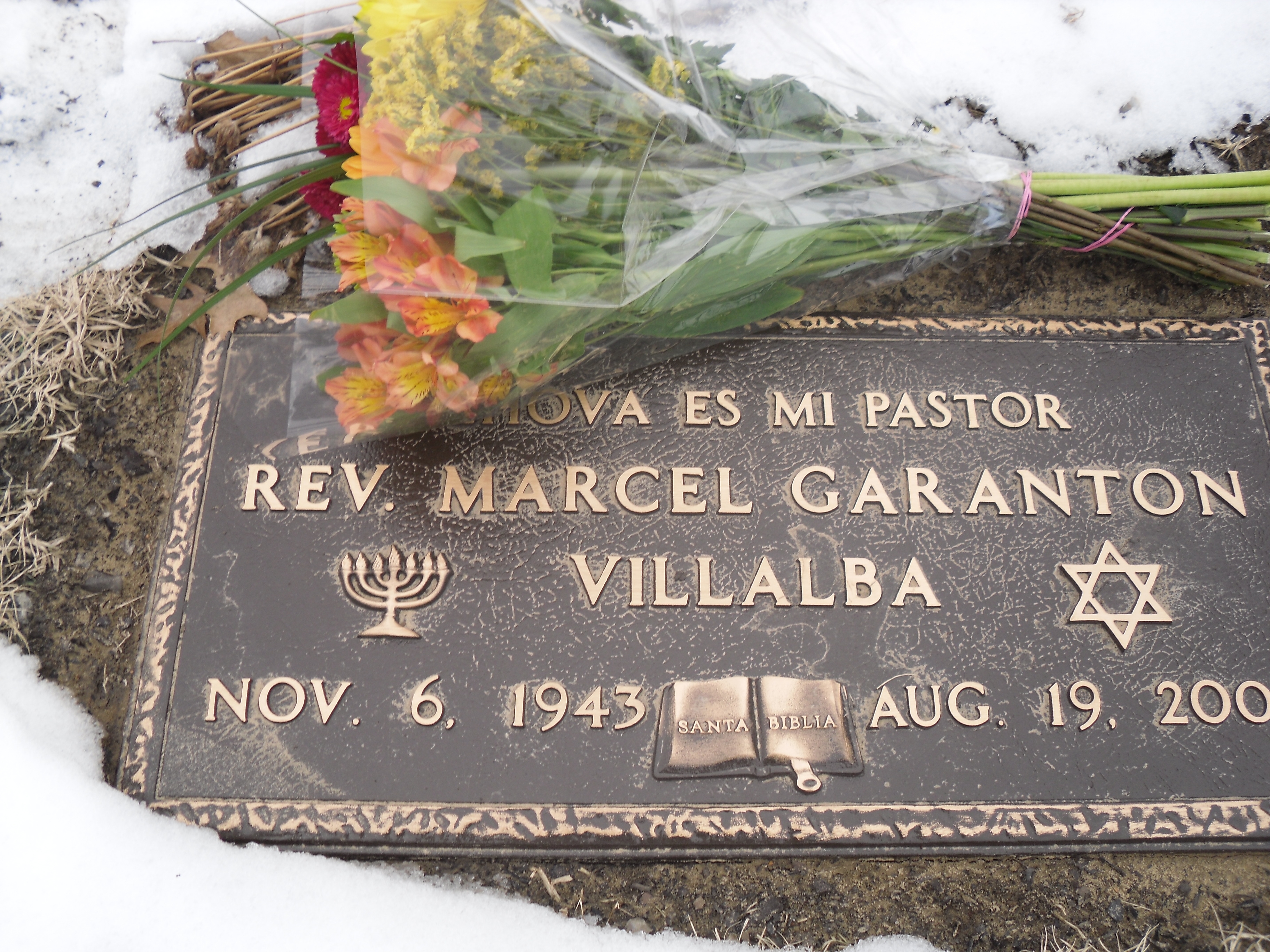 Reverend Marcel Garanton Gravesite, Oklahoma