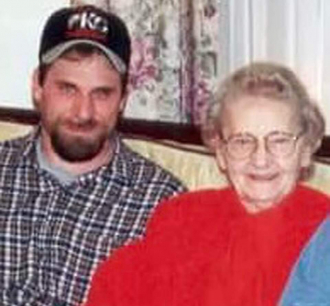 Jeff and his Grandmother, Olive Gennoy