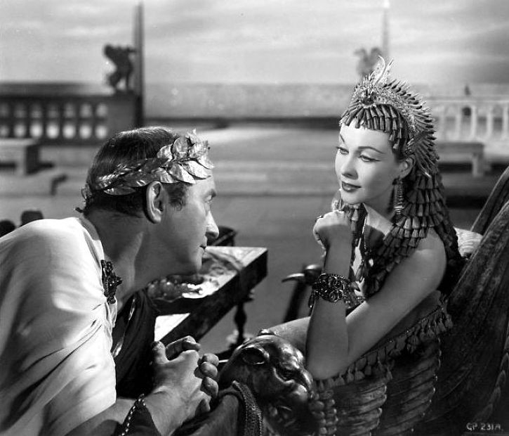 Vivien Leigh is with Claude Rains.