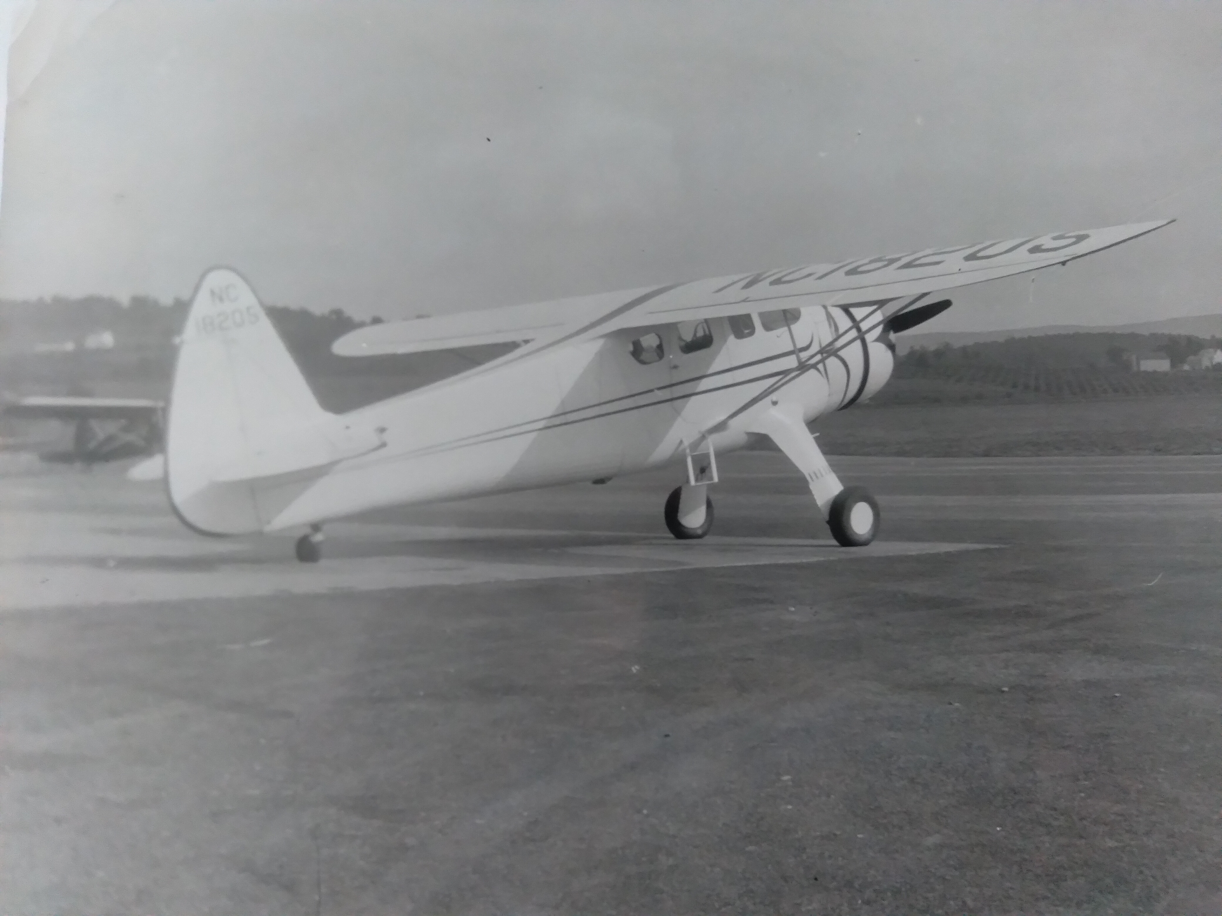 Peter's plane.