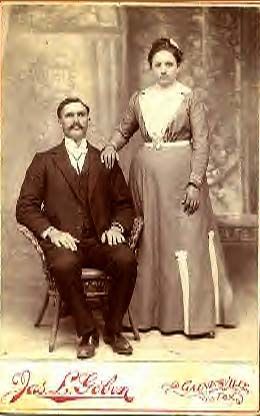 Tom & Mary (Green) Hollis, Texas 1905