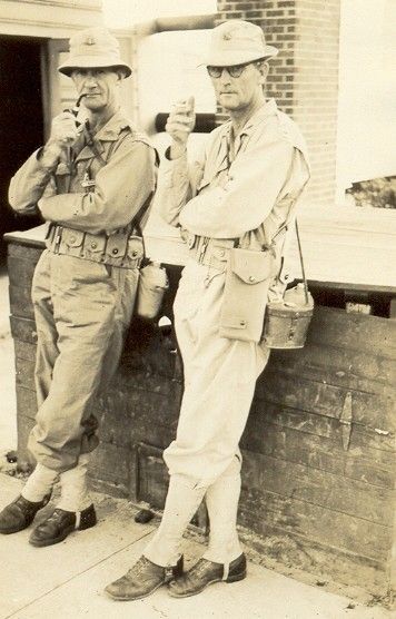 Captains Balou (co-commander) and Newman (personne